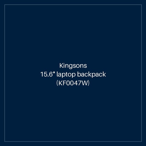 Kingsons 15.6" laptop backpack (KF0047W)