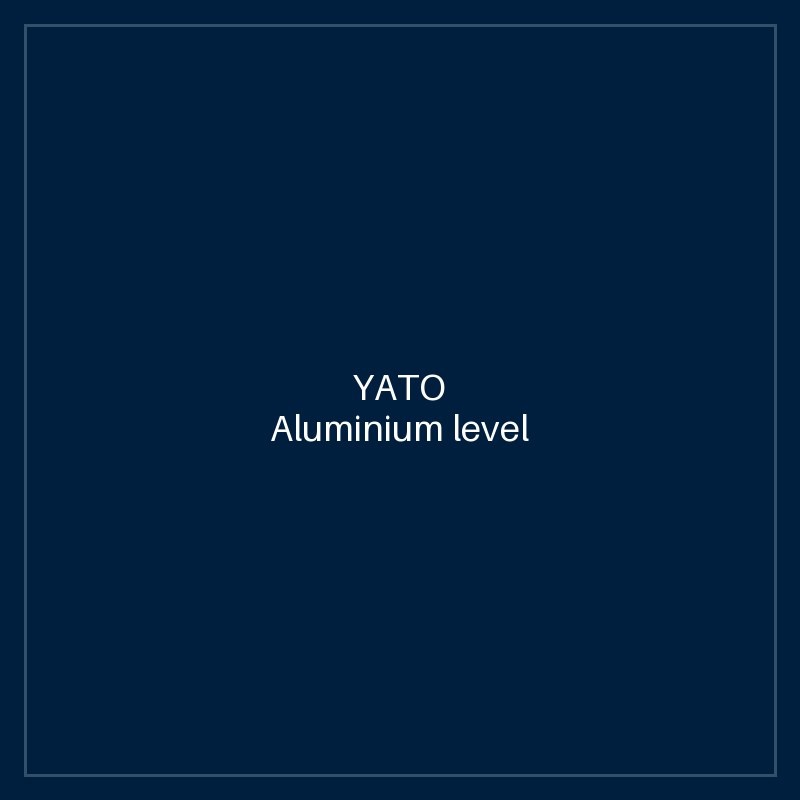 Aluminium level 1000 mm