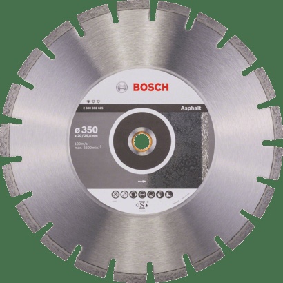 Bosch Diamond Discs: Professional for Stone 350 mm x 20,00+25,40 mm x 3,1 mm