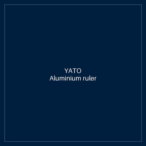 Aluminium ruler 1000 mm