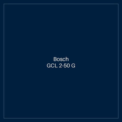 Bosch GCL 2-50 G