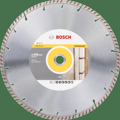 Bosch Diamond Discs: Professional for Universal 350 mm x 25,40 mm x 3,3 mm
