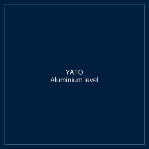 Aluminium level 1000 mm