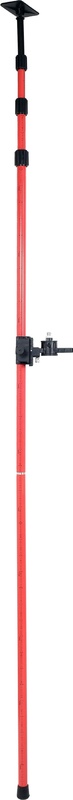 Laser mounting pole