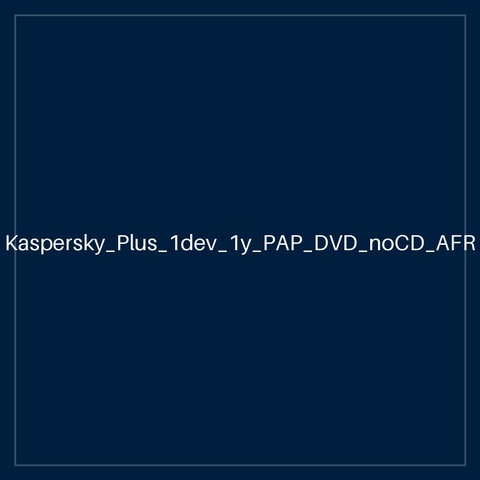 Kaspersky_Plus_1dev_1y_PAP_DVD_noCD_AFR (KL1042Q5AFS)