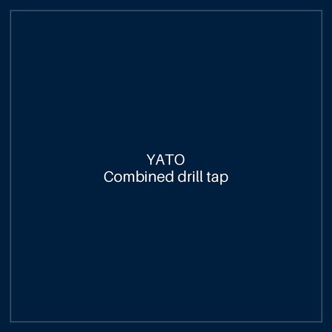 Combined drill tap