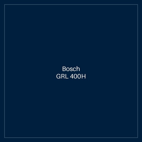 Bosch GRL 400H