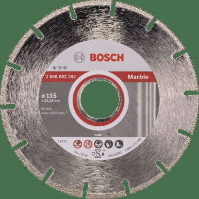 Bosch Diamond Discs: Professional for Marble 230 mm x 22,23 mm x 2,8 mm