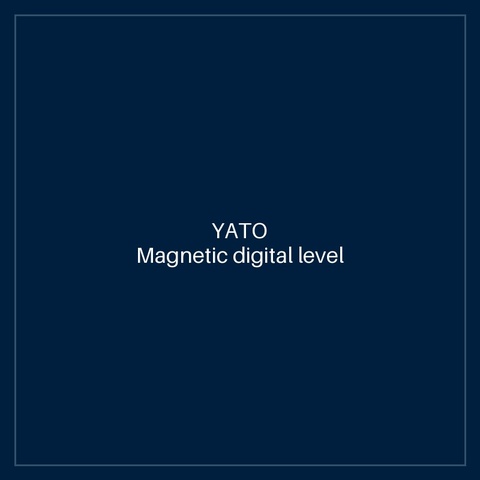 Magnetic digital level