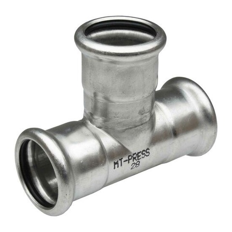 Reduced Tee Stainless Steel 304 MT-Press