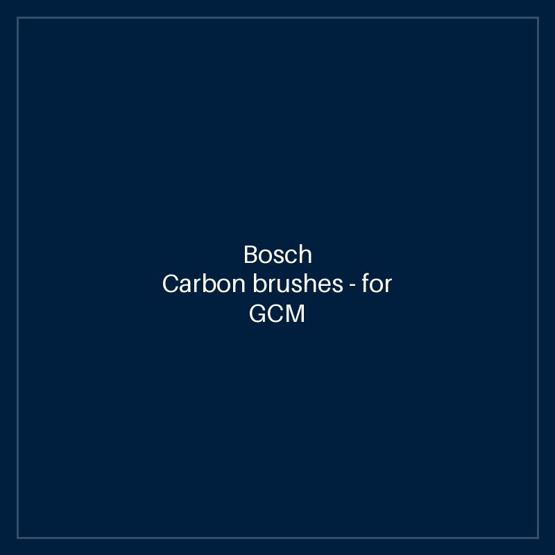 Bosch Carbon brushes — for GCM 216