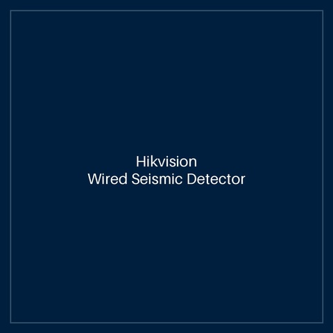 Hikvision Wired Seismic Detector