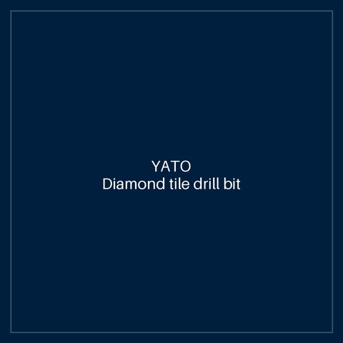 Diamond tile drill bit 10 mm