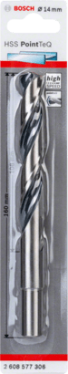Bosch Metal Drill Bits: HSS-G, DIN 338 4 x 43 x 75 mm (10pcs)