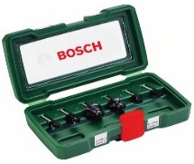 Bosch Routing: Roundover bits 8 mm, R1 6 mm, L 13,2 mm, G 53 mm