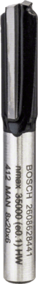 Bosch Routing: Straight bit 6 mm, D1 3 mm, L 7,7 mm, G 51 mm
