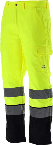 Reflective working trousers