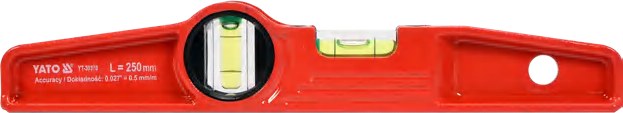 Trapezoidal spirit level